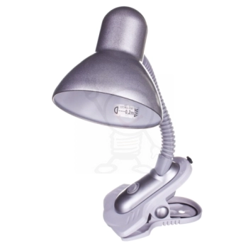 Klips lampka E27 + wł. silver Kanlux 1507 SUZI SR