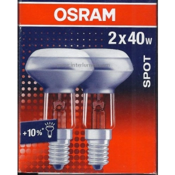 R50 40W matowa Osram - 8489 E14 30° duo 230V